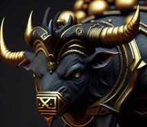 Gold Minotaur